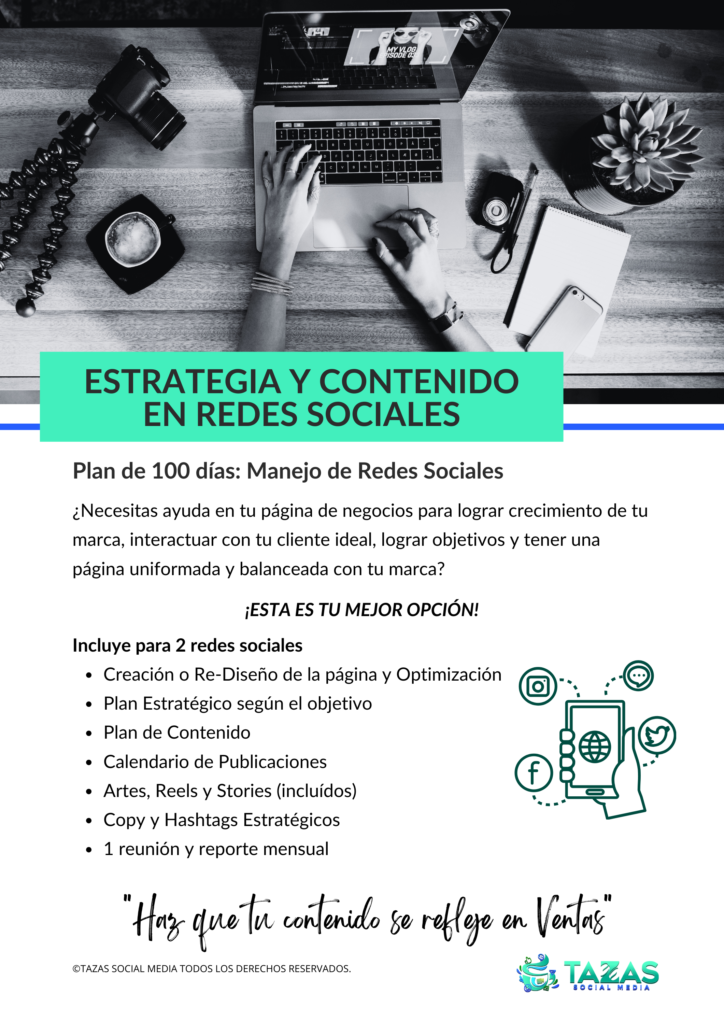 estrategia y contenido en redes sociales